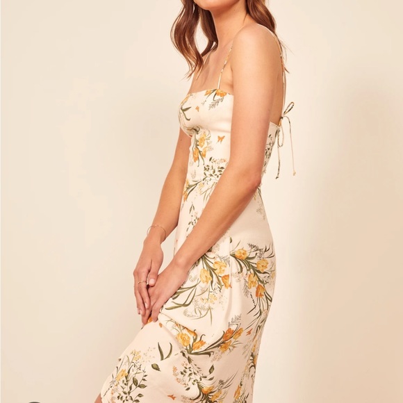 Reformation Peach Aurora Dress (NWT / Size 2) - Picture 4 of 8